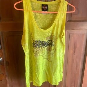 XL Harley Davidson burned out tank top